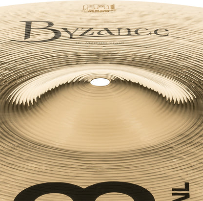 MEINL Cymbals Byzance Brilliant Medium Crash - 18"