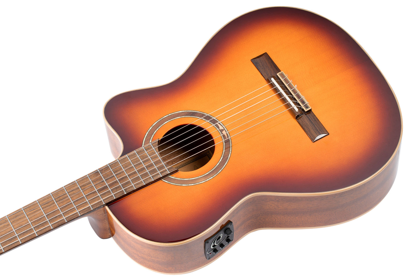 ORTEGA Performer Series 4/4 Konzertgitarre 6-String - Sunburst + Gigbag