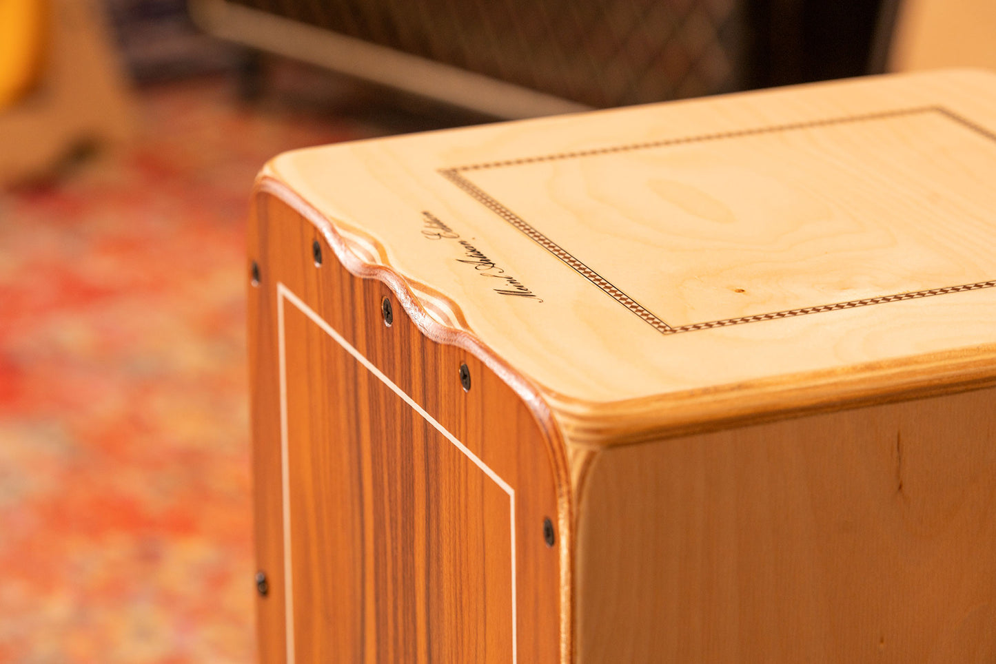 MEINL Percussion Artisan Edition Series String Cajon Seguiriya Line - Rosewood
