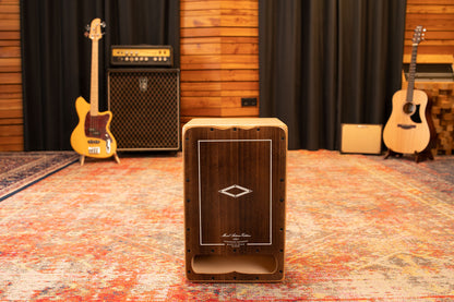 MEINL Percussion Artisan Edition Series String Cajon Cantina Line - Brown Eucalyptus