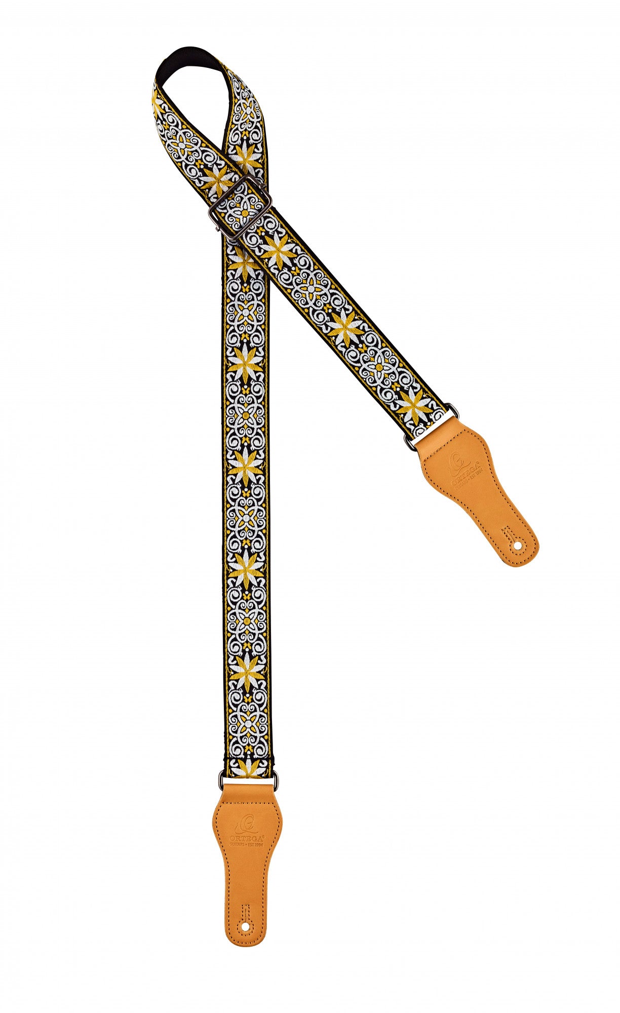 ORTEGA Creative Series Baumwollukulelengurt - Classic Yellow