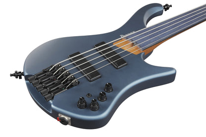 IBANEZ Bass Workshop EHB E-Bass 5-String Fretless - Arctic Ocean Matte