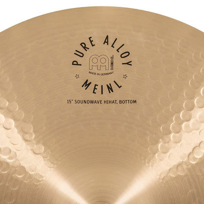 MEINL Cymbals Pure Alloy Soundwave Hihat - 15"