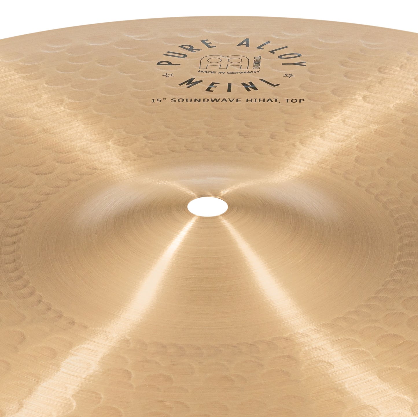 MEINL Cymbals Pure Alloy Soundwave Hihat - 15"