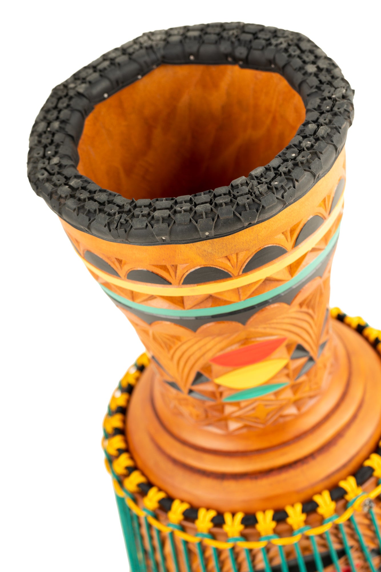 MEINL Percussion Artisan Edition Tongo Carved Djembe - 12”