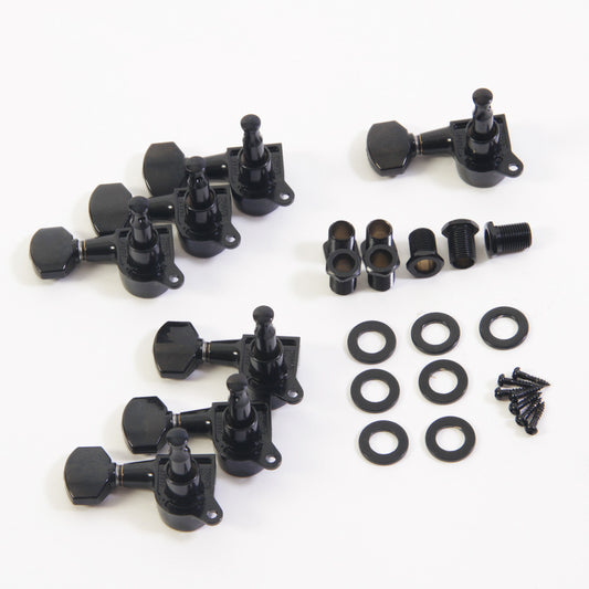 IBANEZ Mechanikensatz Schwarz für 7 Saiter Gitarre RG Series