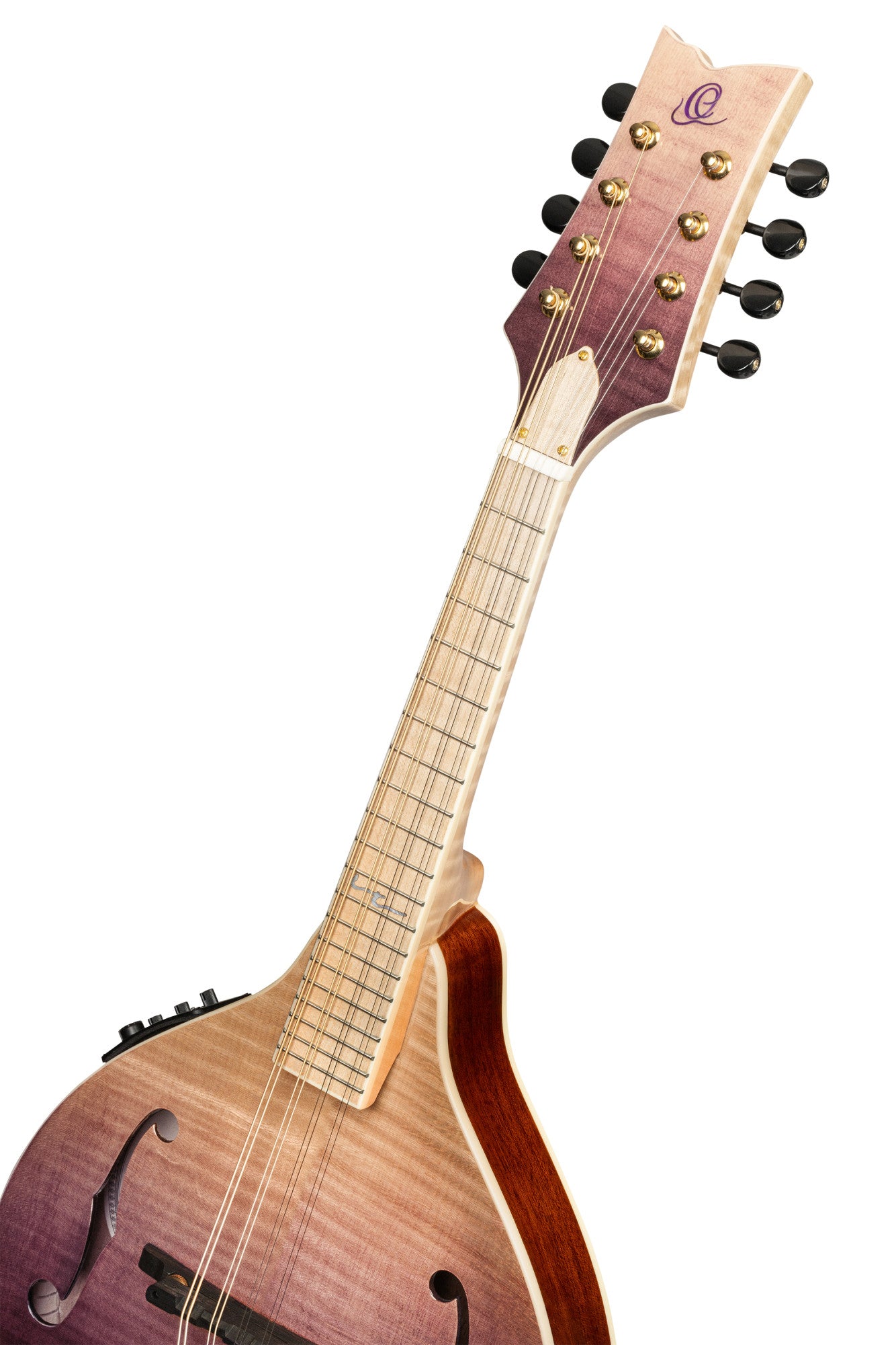 ORTEGA Americana Series A-Style Mandoline + Croco Leder Koffer