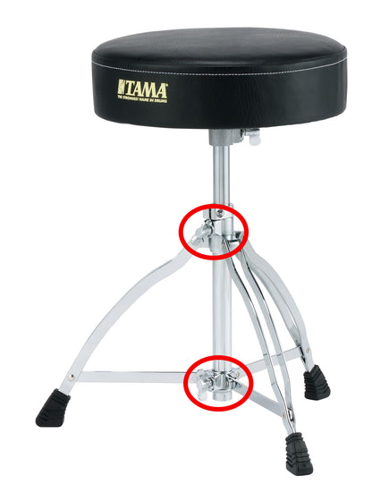 TAMA Fixierplatte mit Flügelschraube für HT130, HT230