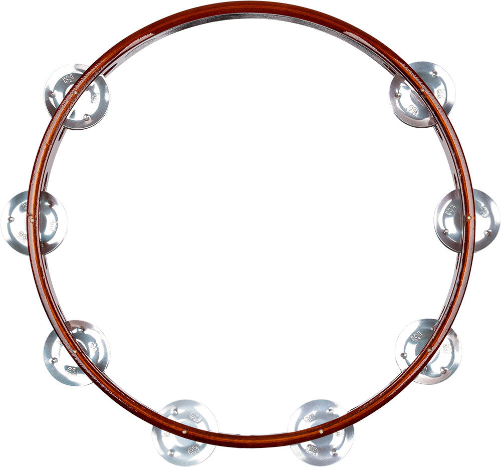 MEINL Percussion Traditional Wood Series Tambourine - 10"
