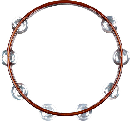 MEINL Percussion Traditional Wood Series Tambourine - 10"