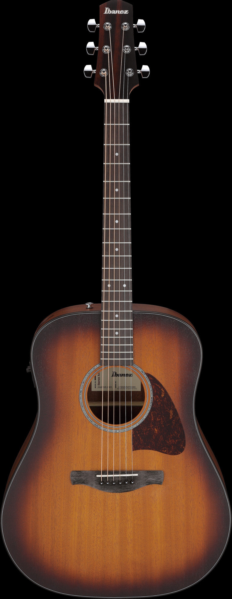 IBANEZ Advanced Acoustic AAD Acoustic Guitar 6-String - Open Pore Mahogany Sunburst