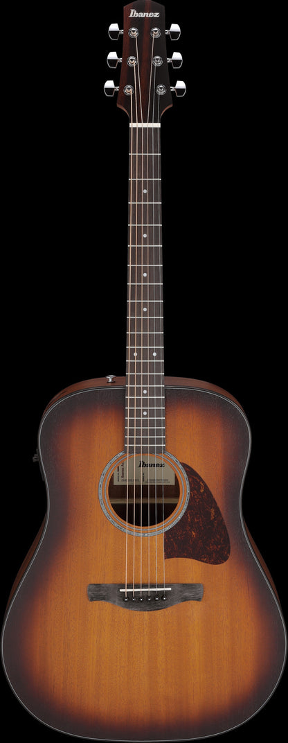 IBANEZ Advanced Acoustic AAD Acoustic Guitar 6-String - Open Pore Mahogany Sunburst