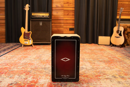 MEINL Percussion Artisan Edition Series String Cajon Tango Line - Red Fade