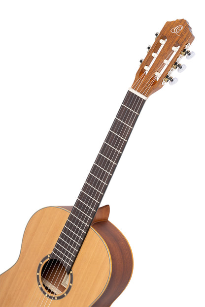 ORTEGA Family Series 4/4 Konzertgitarre 6 String Lefty - Zeder / Mahagoni Natur + Bag