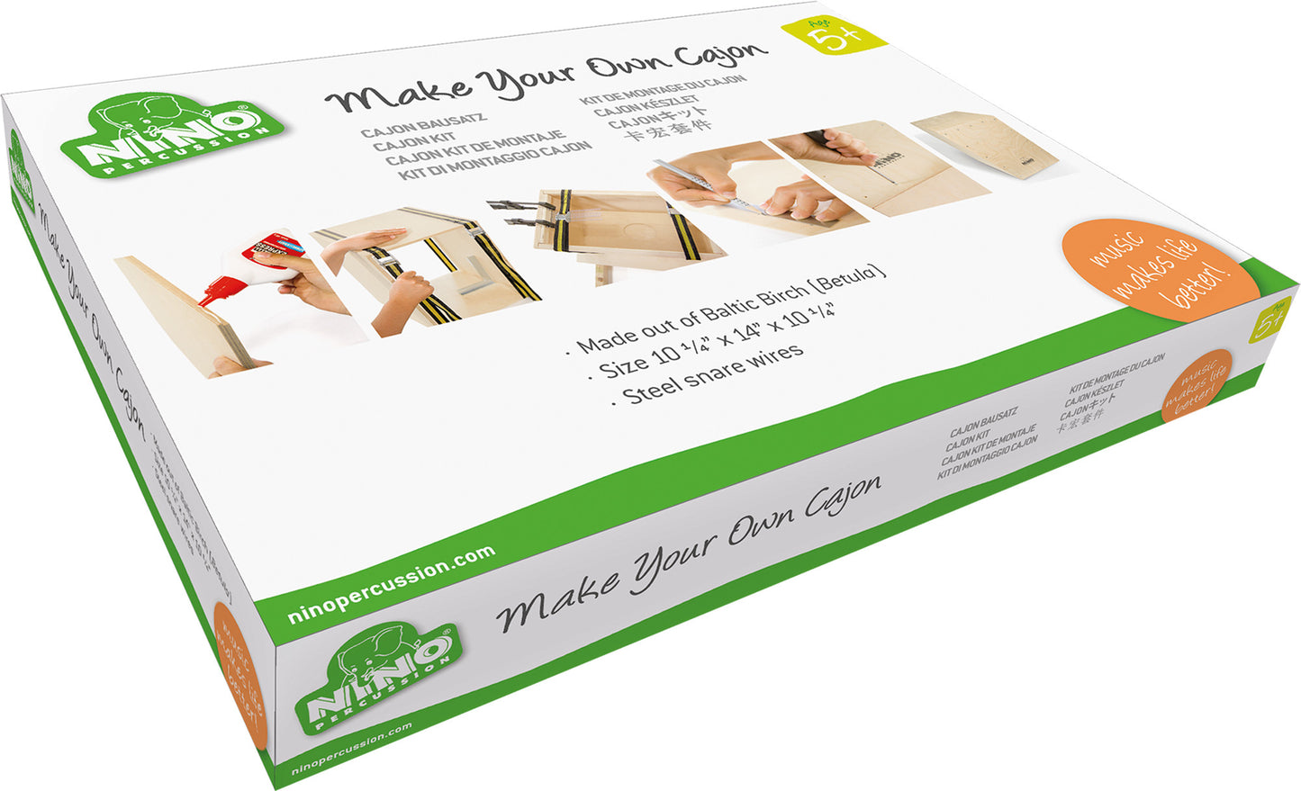 NINO Percussion Make Your Own Cajon