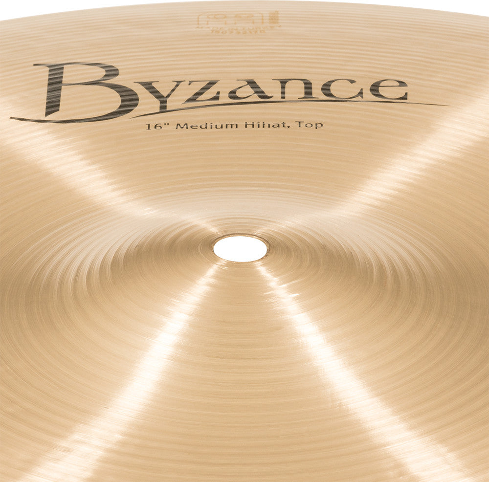 MEINL Cymbals Byzance Traditional Medium Hihat - 16"
