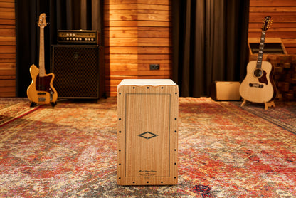 MEINL Percussion Artisan Edition Series String Cajon Tango Line - Light Eucalyptus
