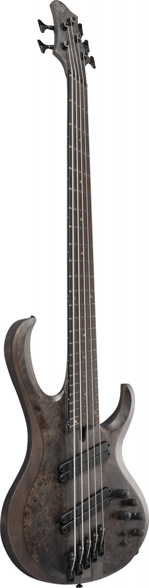 IBANEZ Bass Workshop BTB Electric Bass 5-String Multi Scale - Transparent Gray Flat + Case