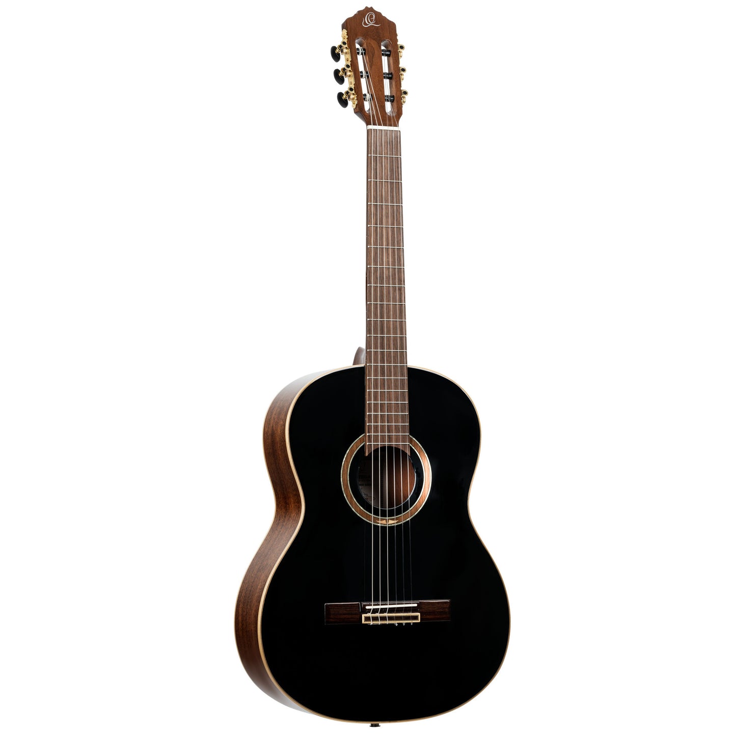 ORTEGA Performer Series 4/4 Konzertgitarre 6-String - Black + Gig Bag