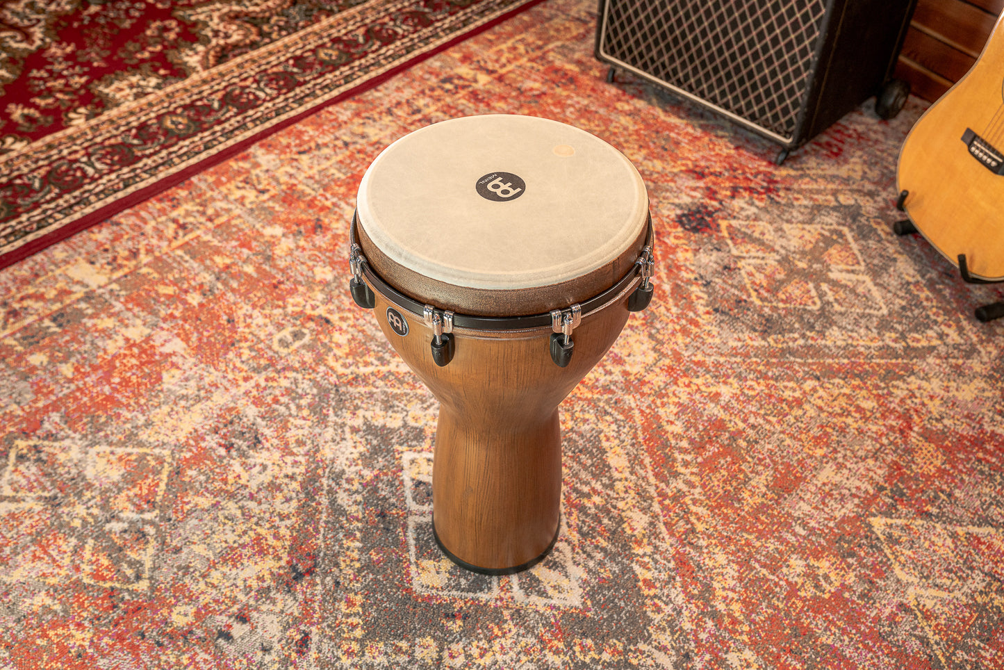MEINL Percussion Jumbo Djembe 14" - Barnwood