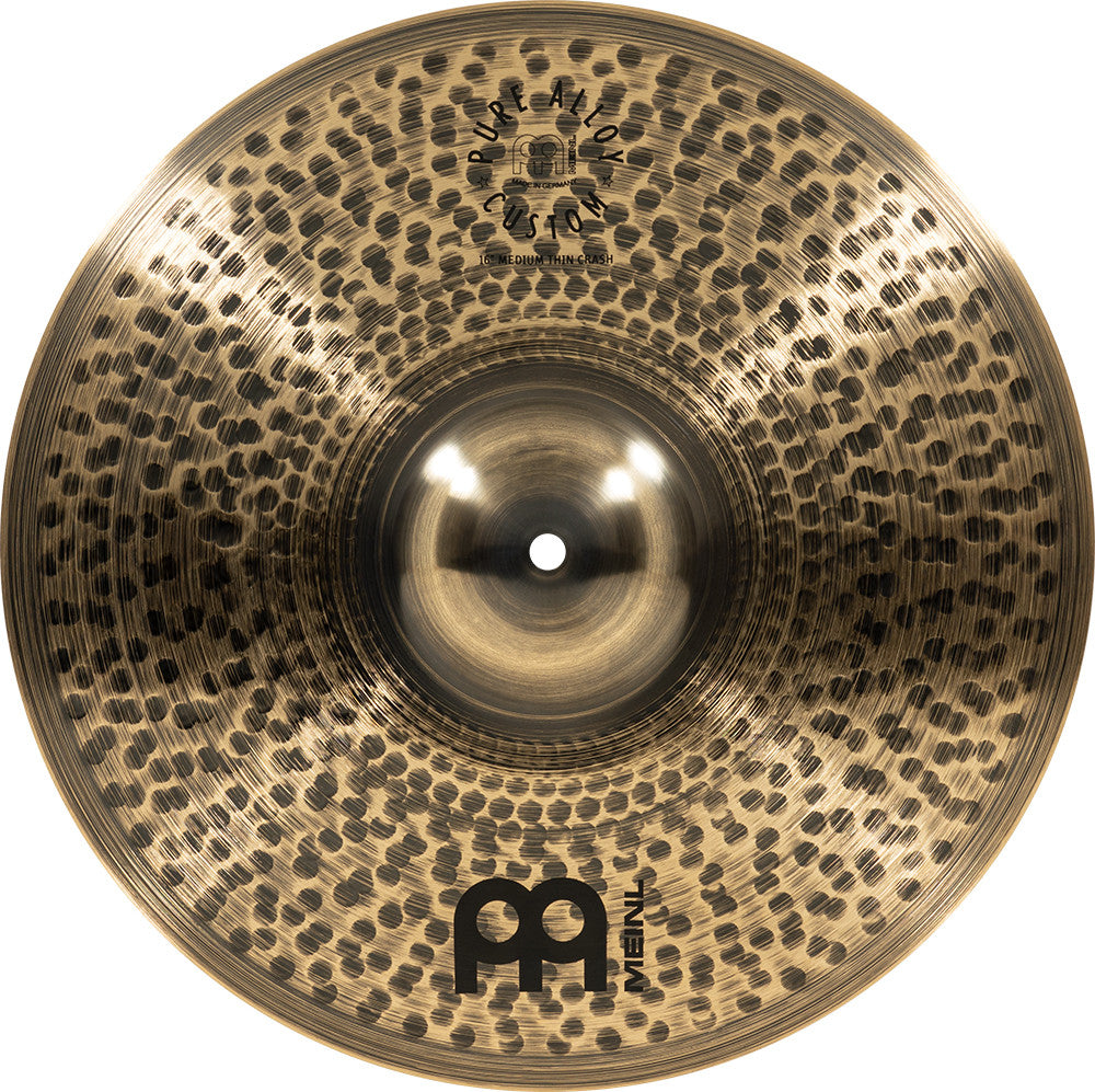 MEINL Cymbals Pure Alloy Custom Crash Set - PAC16MTC/PAC18TRC