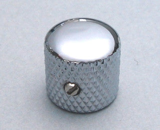 IBANEZ metal screw lock type control knob - chrome for selected ATK/SA models