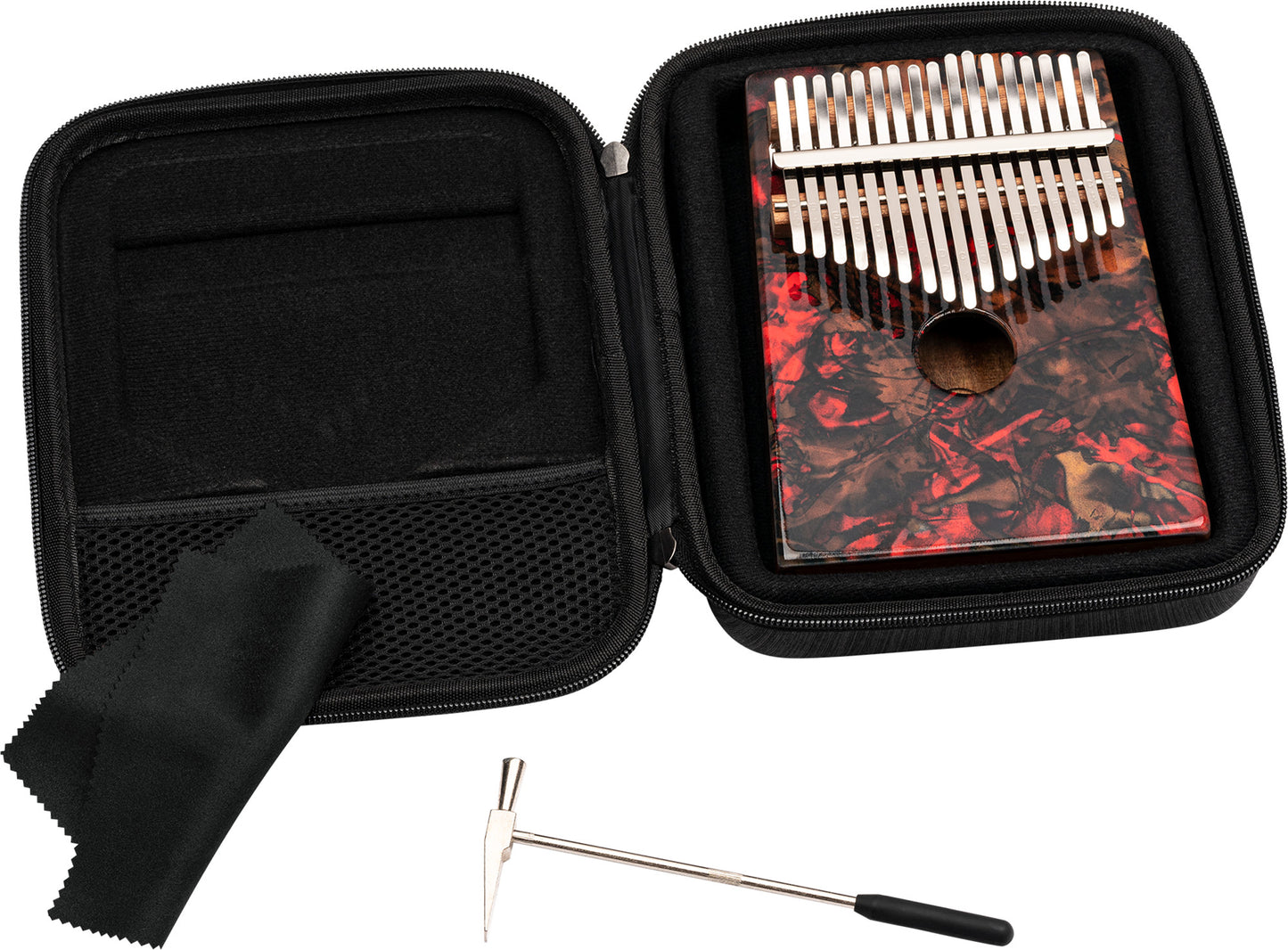 MEINL Percussion Sound Hole Designer Kalimba - Lava