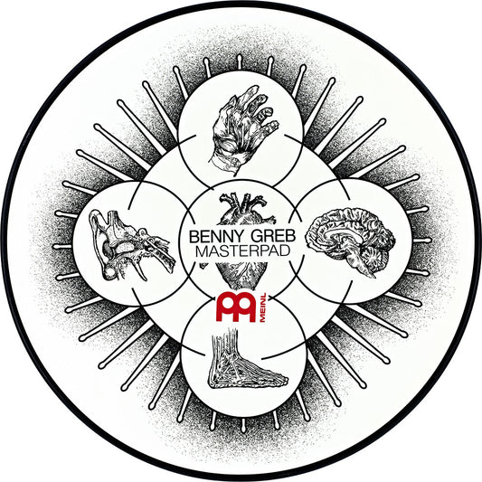 MEINL Cymbals Benny Greb Signature Practice Pad - 12"