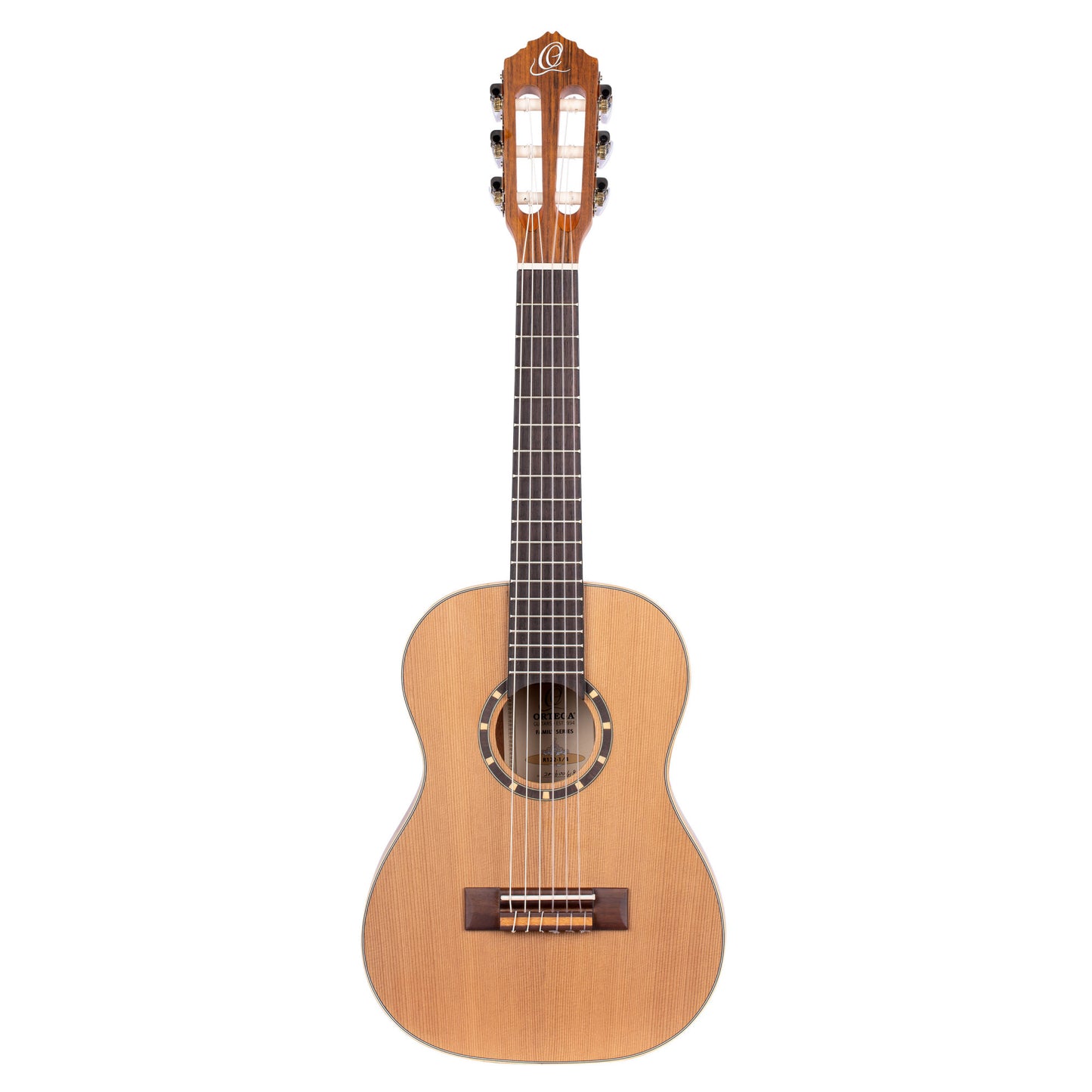 ORTEGA Family Series 1/4 Konzertgitarre 6 String - Zeder / Mahagoni Natur + Bag