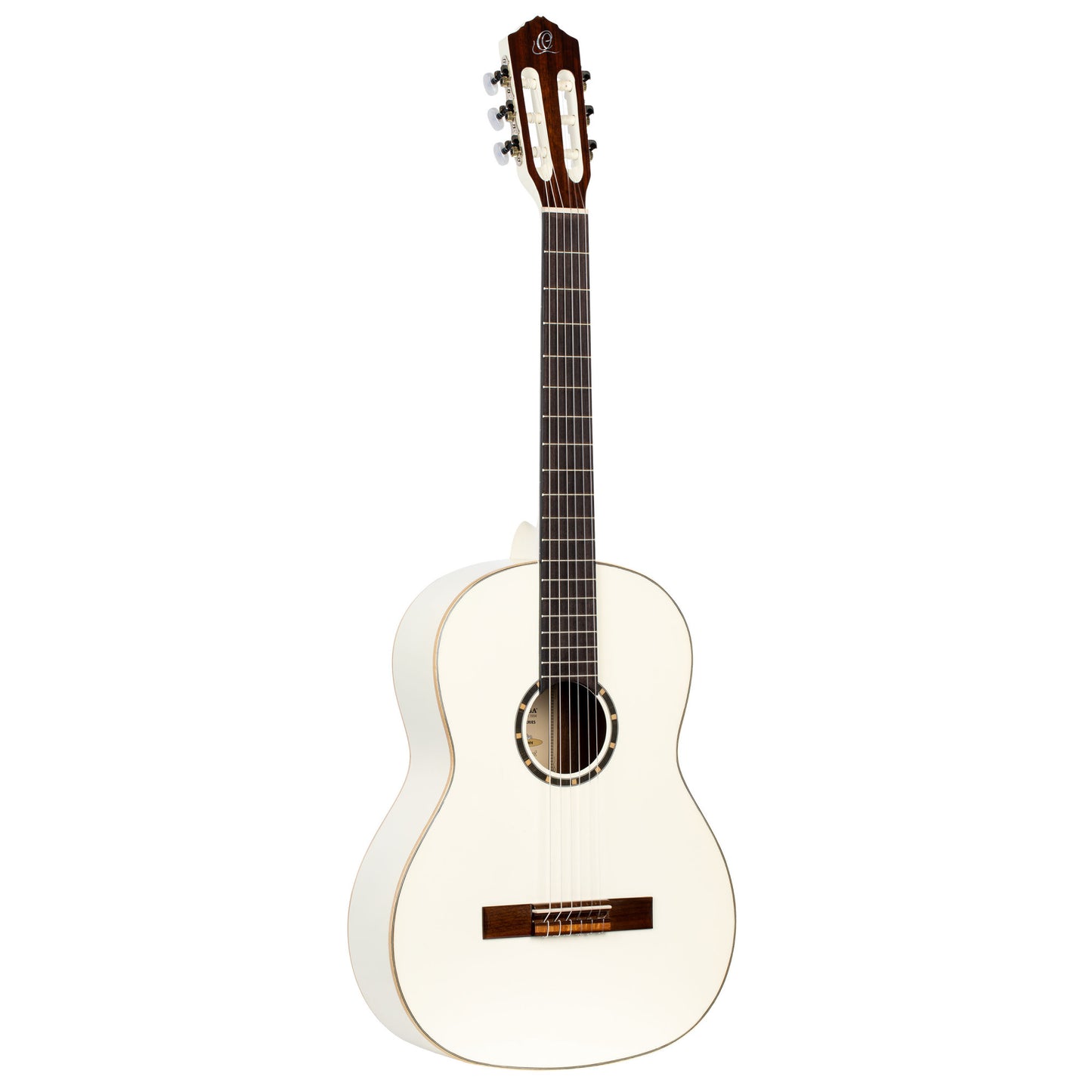 ORTEGA Family Series 4/4 Slim Neck Konzertgitarre 6 String - Weiß + Bag