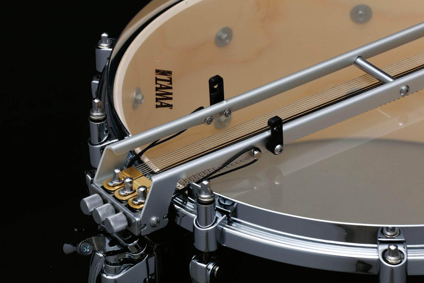 TAMA STARPHONIC Maple Bravura Concert Snaredrum 14" x 6" - Gloss Mocha Brown/Chrom HW