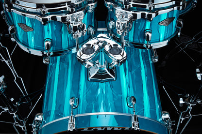 TAMA Starclassic Performer Shell Kit 4 pcs - Sky Blue Aurora/Chrome HW