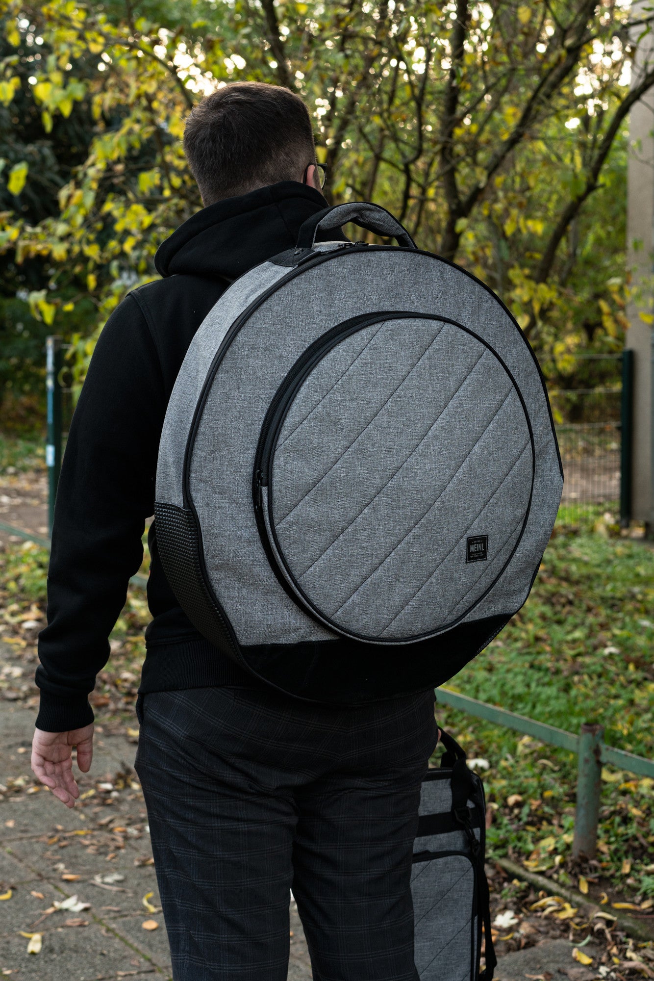 MEINL Cymbals Classic Woven Cymbal Bag - 22” Gray