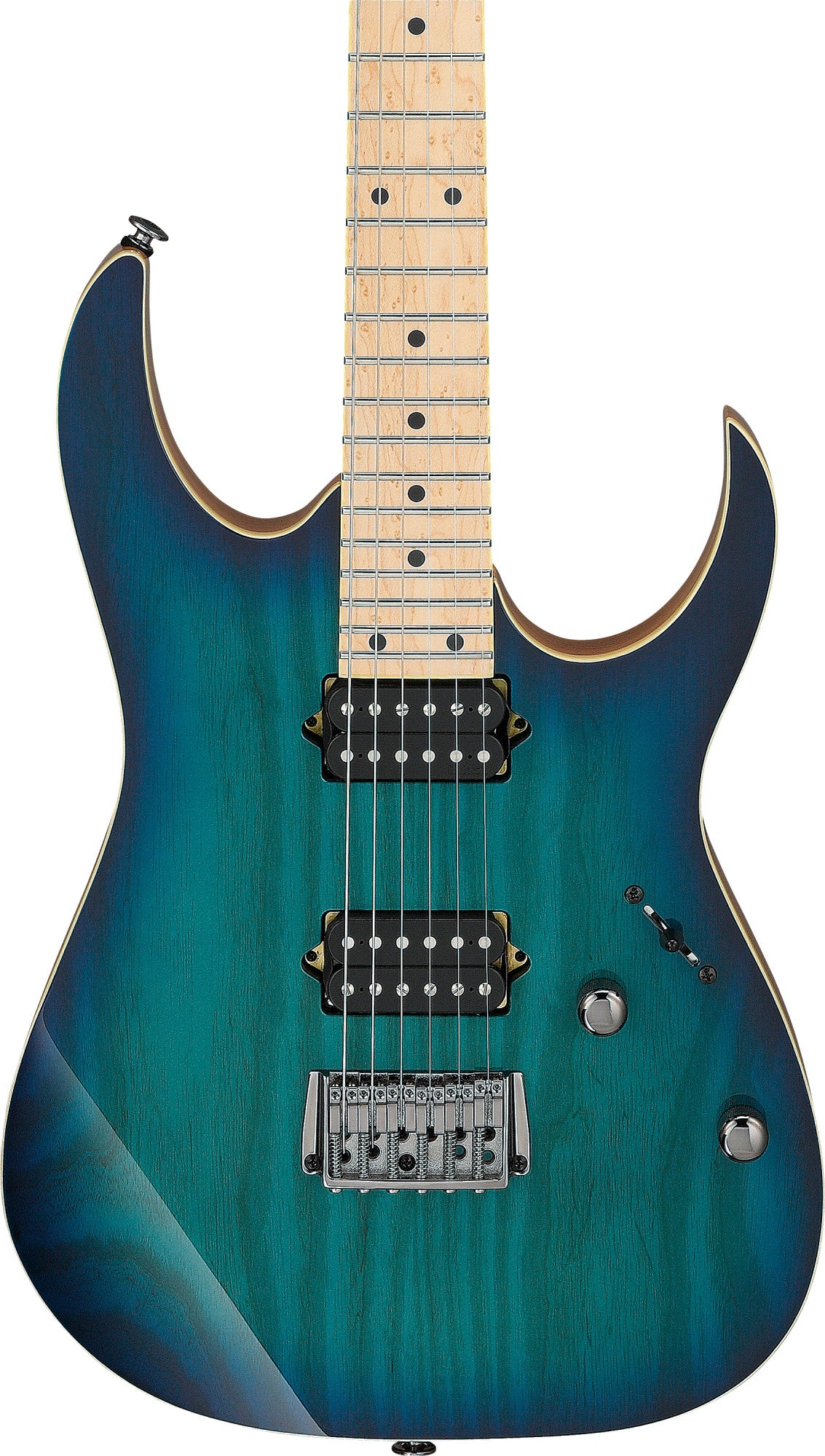 IBANEZ Prestige RG Electric Guitar 6-String - Nebula Green Burst + Case M20RG
