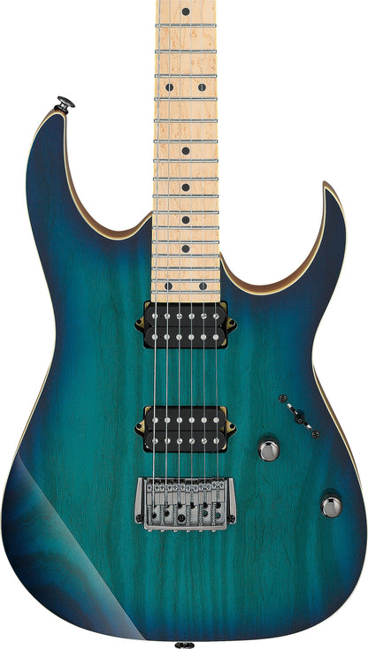 IBANEZ Prestige RG Electric Guitar 6-String - Nebula Green Burst + Case M20RG