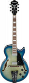 IBANEZ George Benson Signature Hollowbody Gitarre 6-String - Jet Blue Burst