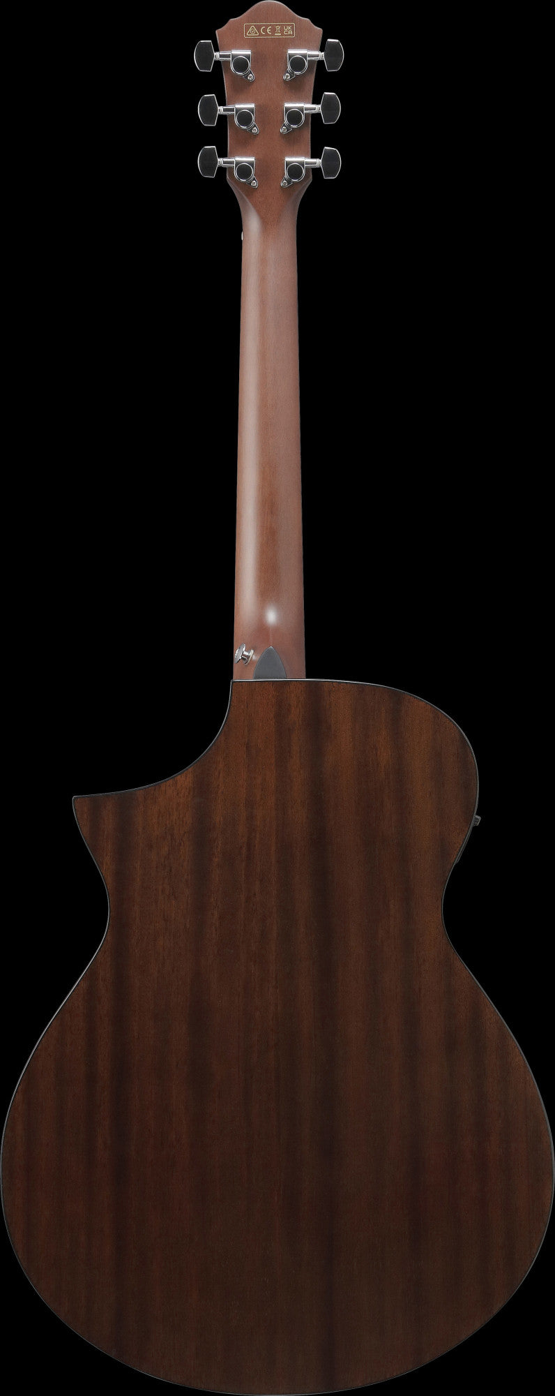 IBANEZ AEWC Acoustic Guitar 6-String - Transparent Emerlad Burst Top & Natural High Gloss Back & Side