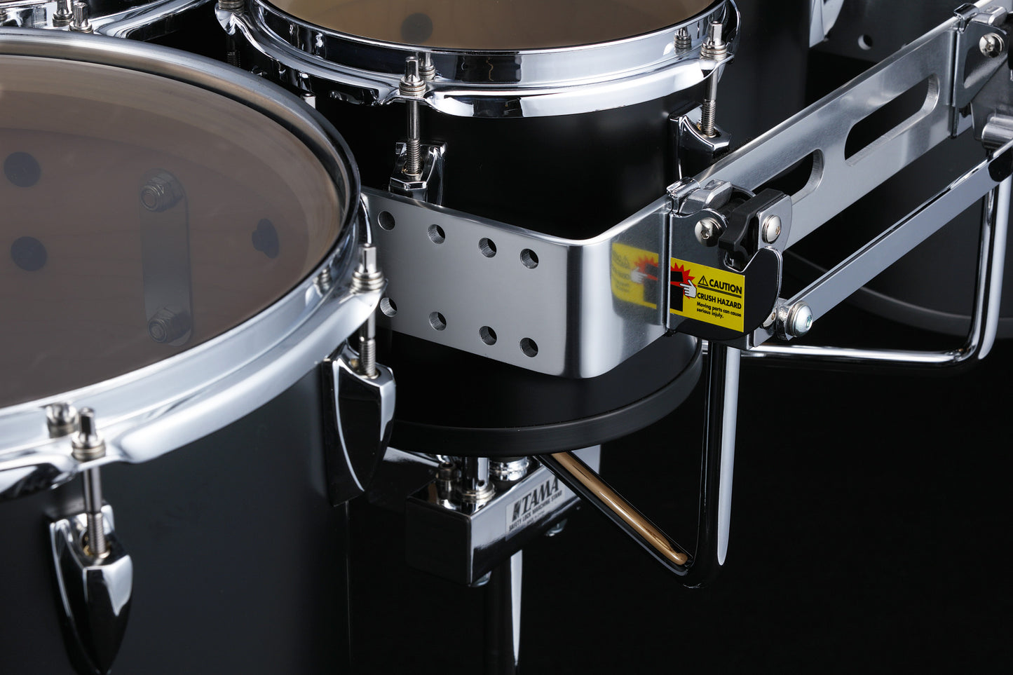 TAMA Fieldstar Rudiment Marching Tenor Drum large sextet (Corps-Depth) 6" / 8" / 10" / 12" / 13" / 14" - Molten Dark Raspberry Fade/Chrome HW