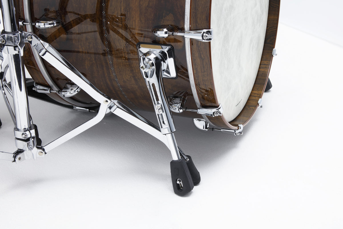 TAMA STAR Bubinga Shell Kit 4 pcs - Natural Indian Laurel/Chrome HW