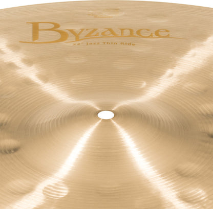 MEINL Cymbals Byzance Jazz Thin Ride - 22"