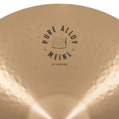 MEINL Cymbals Pure Alloy Thin Ride - 20"