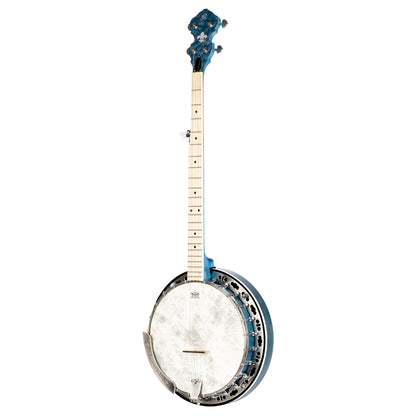 ORTEGA Falcon Series Banjo 5 String - Maple Blue + Bag