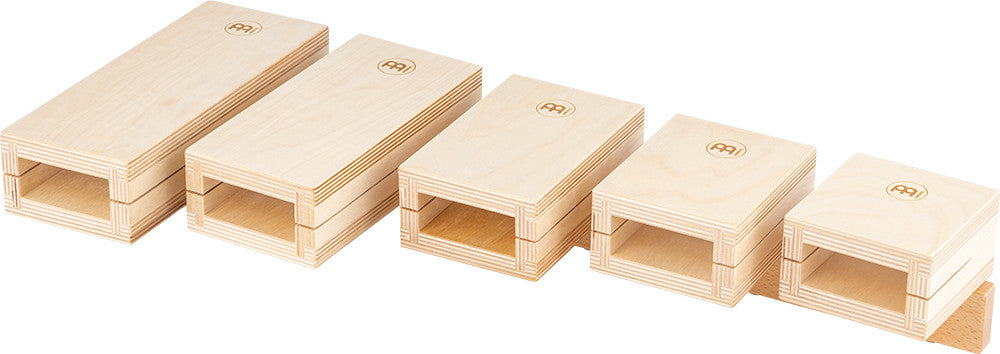 MEINL Percussion Wood Temple Block Set