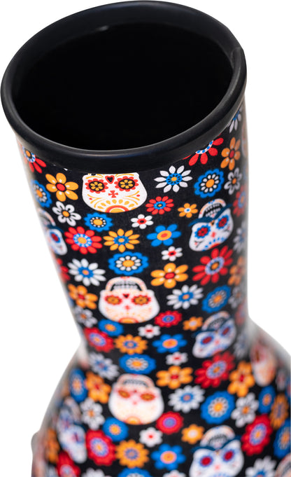 MEINL Percussion Jumbo Djembe 12" - Day Of The Dead/Designer Head