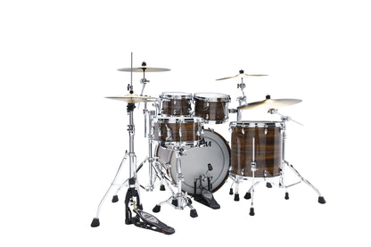 TAMA STAR Bubinga Shell Kit 4 pcs - Natural Indian Laurel/Chrome HW