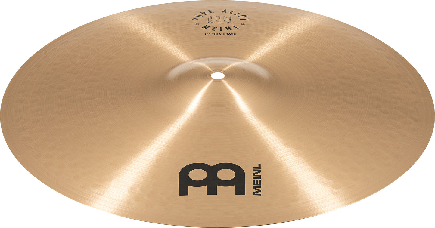 MEINL Cymbals Pure Alloy Thin Crash - 16"