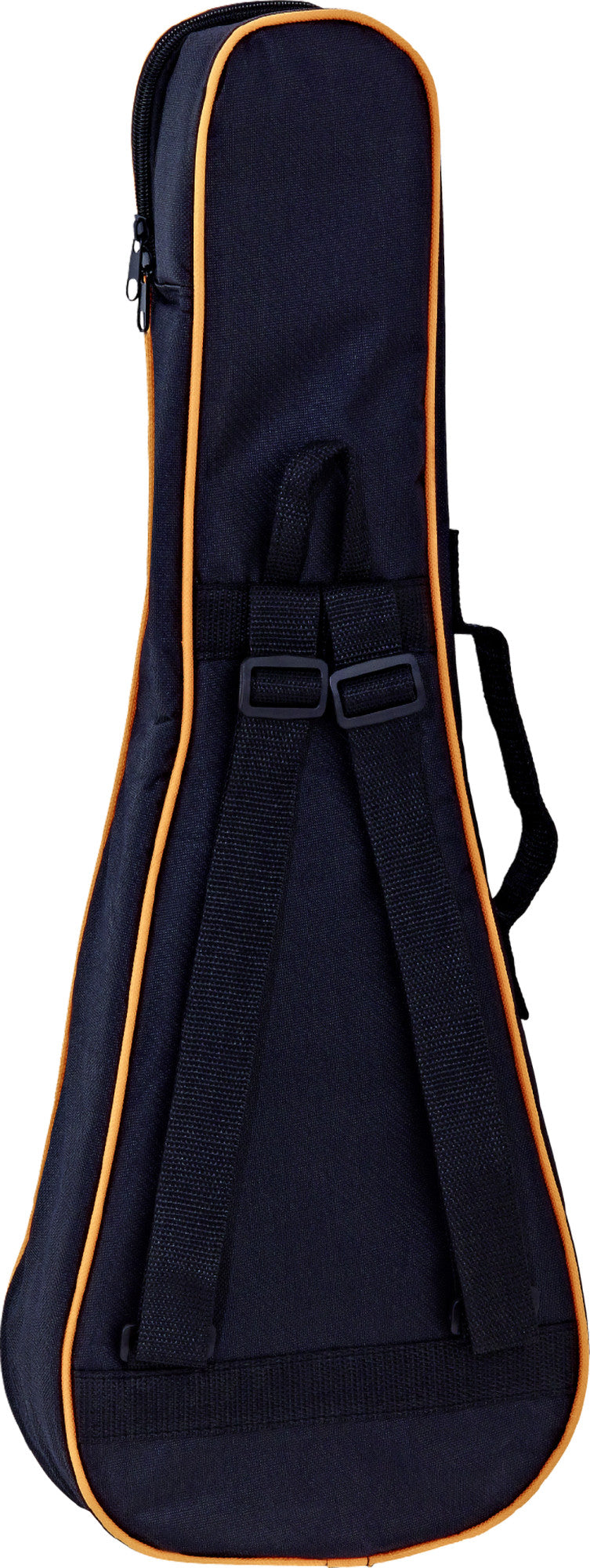 ORTEGA Economy Series Konzert-Ukulele-Bag - Black/Orange