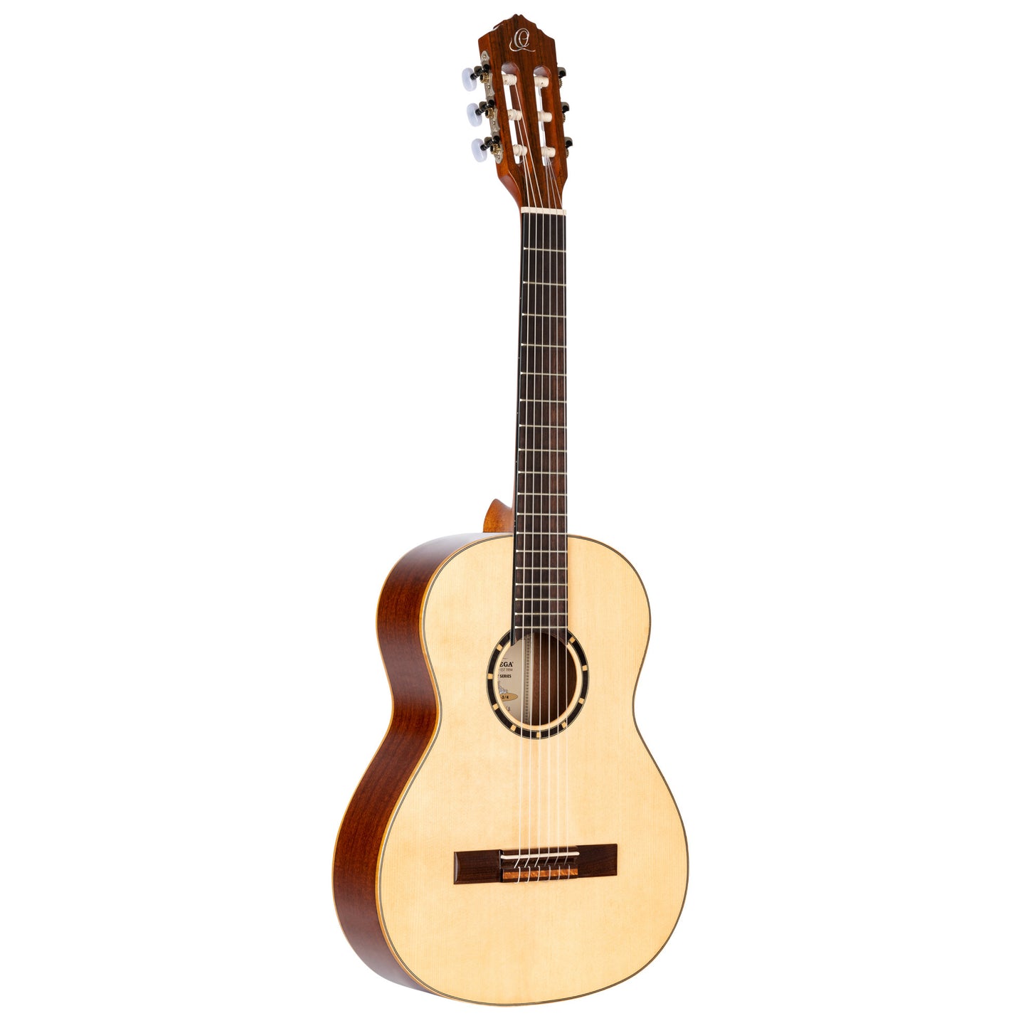 ORTEGA Family Series 3/4 Konzertgitarre 6 String - Mahagoni Gloss Natur + Bag