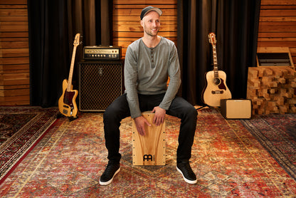 MEINL Percussion Snarecraft Series Snare Cajon 100 - Heart Ash