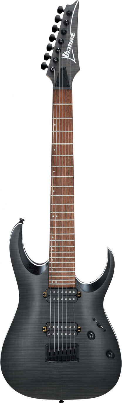 IBANEZ RGA E-Gitarre 7-String - Transparent Grey Flat